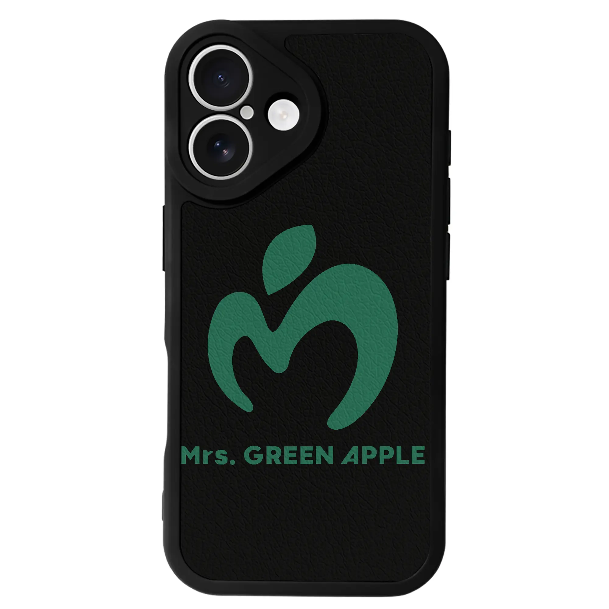 ミセス グリーン アップル グッズ - IPhone 16シリーズ対応 ・ シリコンスマホケース ・ レザー調 ・ 高精度フィット ・ 耐衝撃 ・ ワイヤレス充電対応 ・ 精密カット